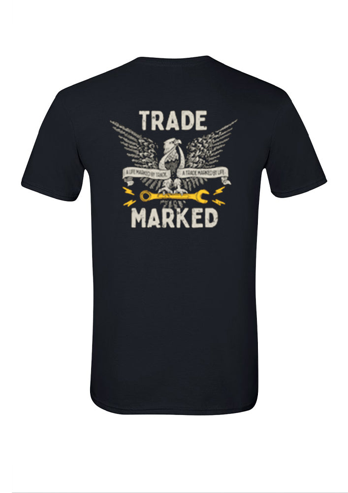 TRADEMARKED® Eagle and Wrench Logo Premium Short Sleeve Tee